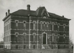 Central School prior to 1952 demolition. Courtesy DPL Western History Collection WH1990