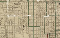Map of the city of Denver, showing the lines of the Denver City Tramway Co--also the terminal properties of the Northwestern Terminal Railway Co. known as the Moffat Road Terminals (Zoomed) . Courtesy DPL, Western History Collection CG4314.D4 1906.B3