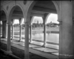 Vista from pavilion, Sunken Garden, Speer Blvd., Denver, DPL Western History Collection MCC-1944